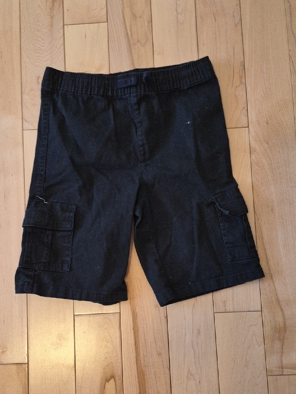Boys Size 10 Street Rules Black Cargo Shorts